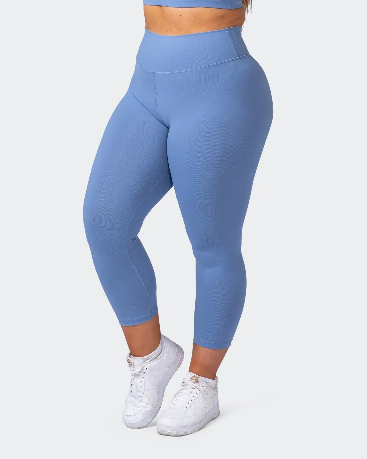 Signature Scrunch 7/8 Leggings - Powder Blue
