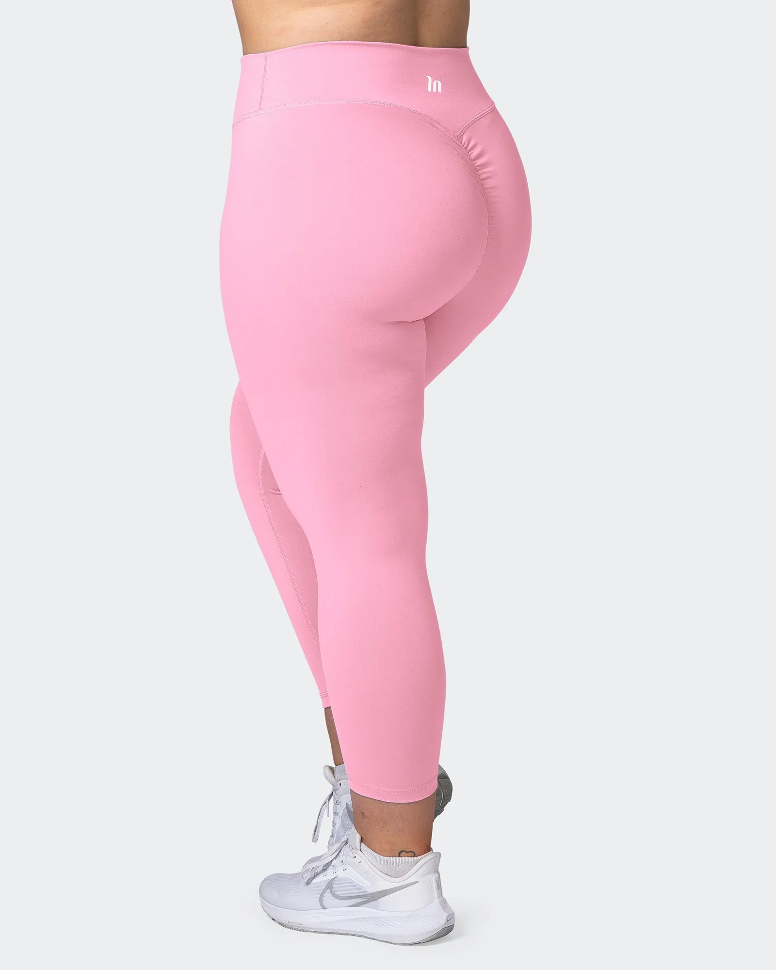 Signature Scrunch 7/8 Leggings - Strawberry Pink