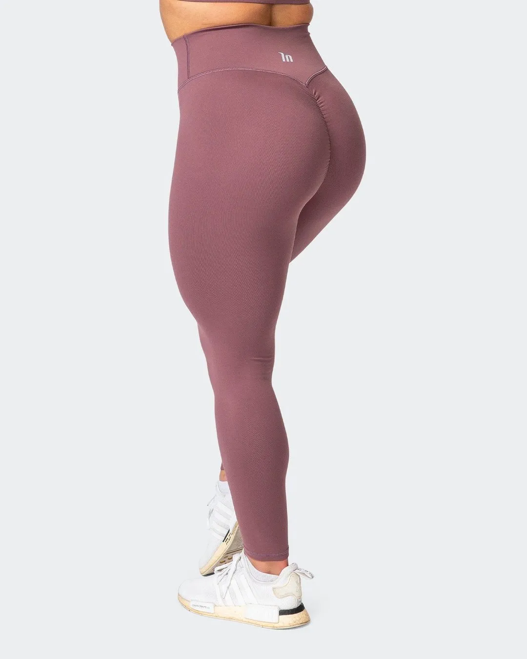 Signature Scrunch Ankle Length Leggings - Dusk