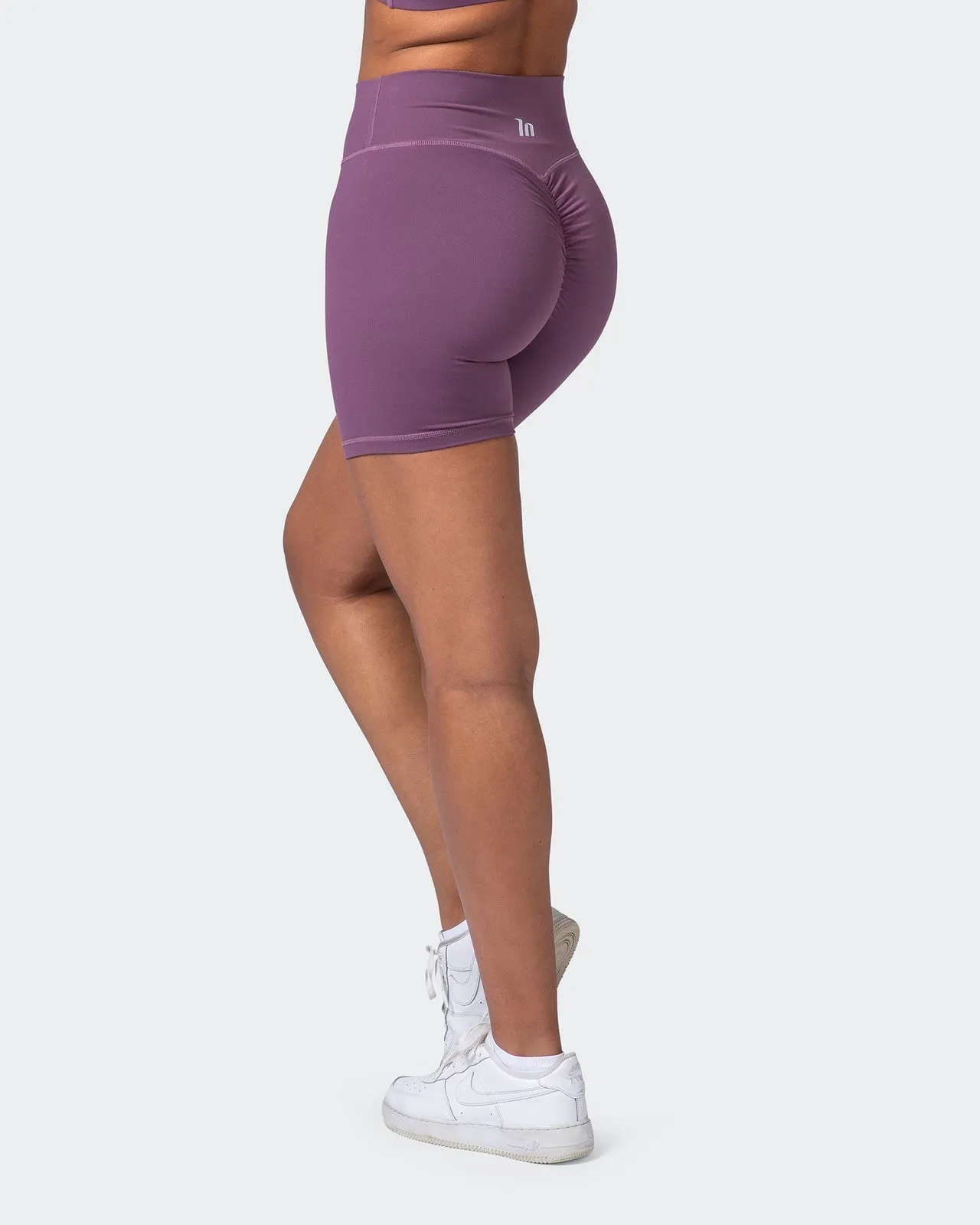 Signature Scrunch Bike Shorts-Jam