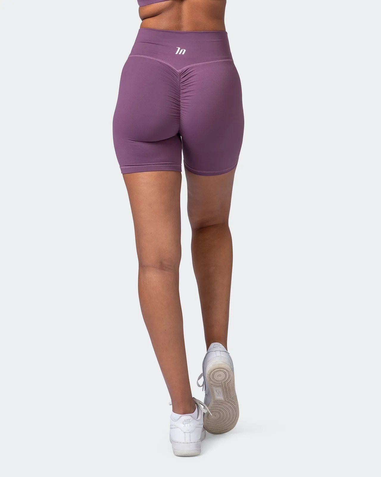 Signature Scrunch Bike Shorts-Jam