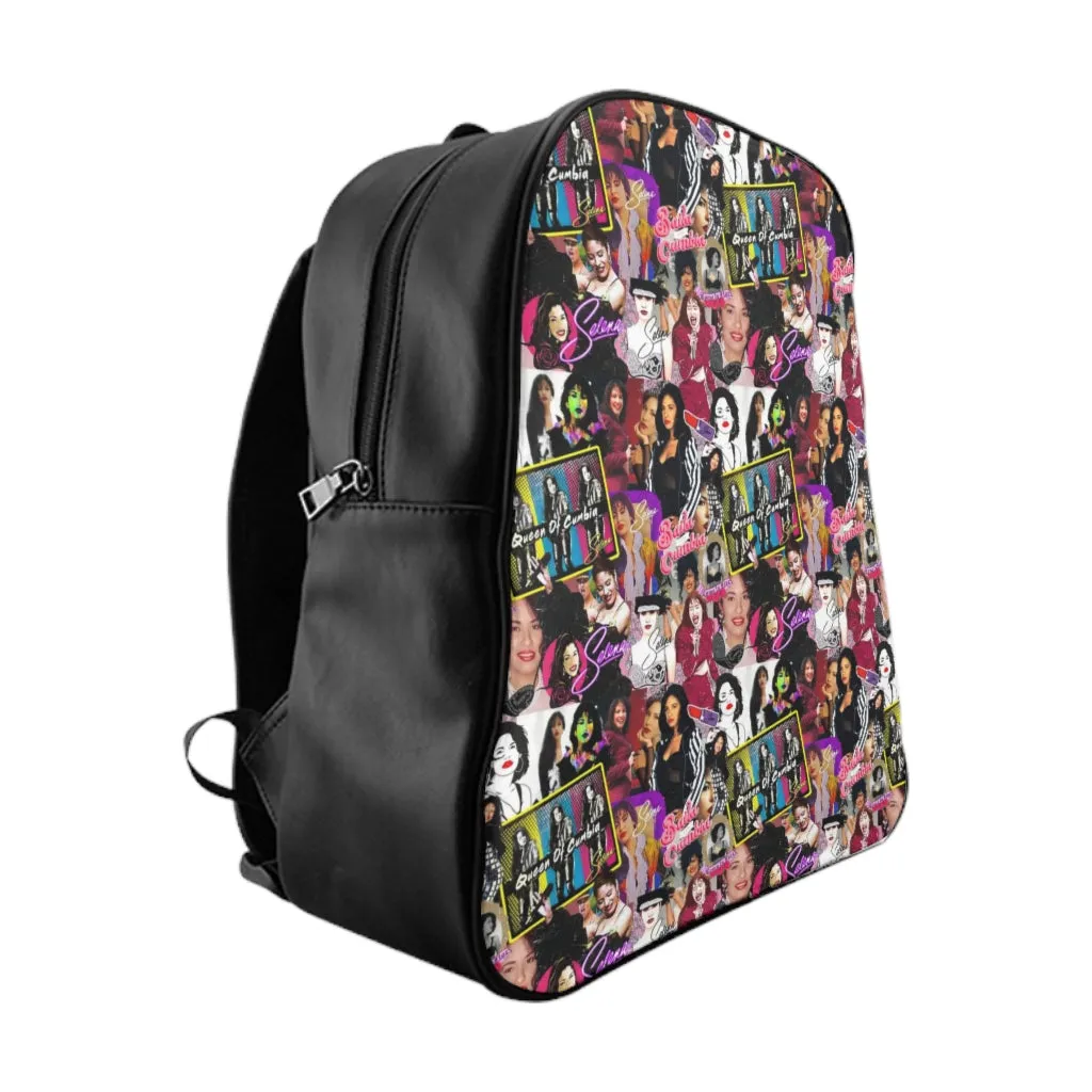 Singing girl Collage Backpack - Made to Order