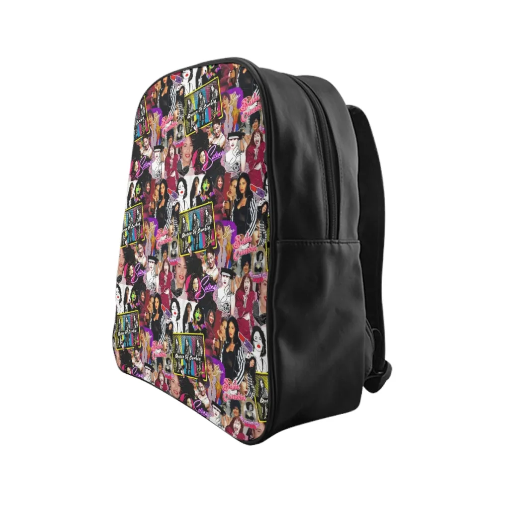 Singing girl Collage Backpack - Made to Order