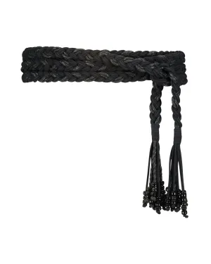 Skinny Braided Belt