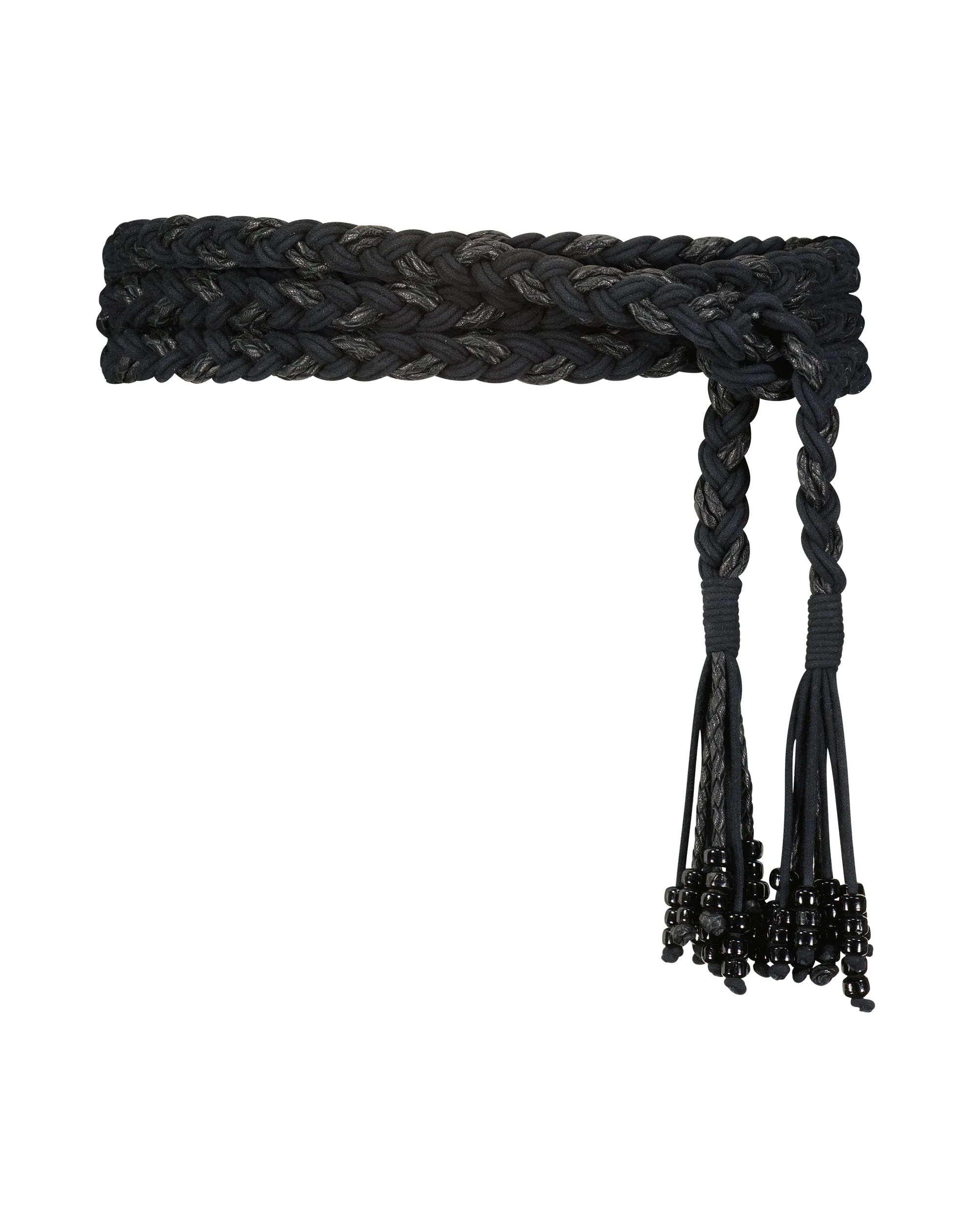 Skinny Braided Belt