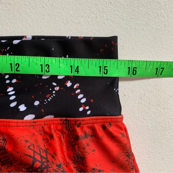 Skort Obsession Women’s Size Large Red Alert Activewear Skirt Skort NWT
