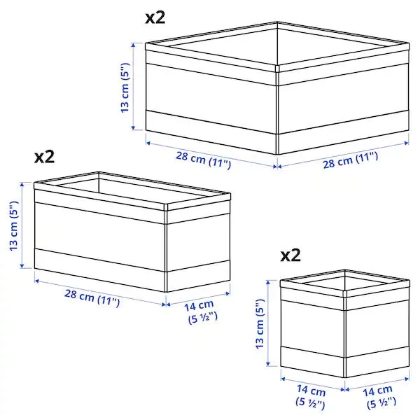 SKUBB - Box set of 6