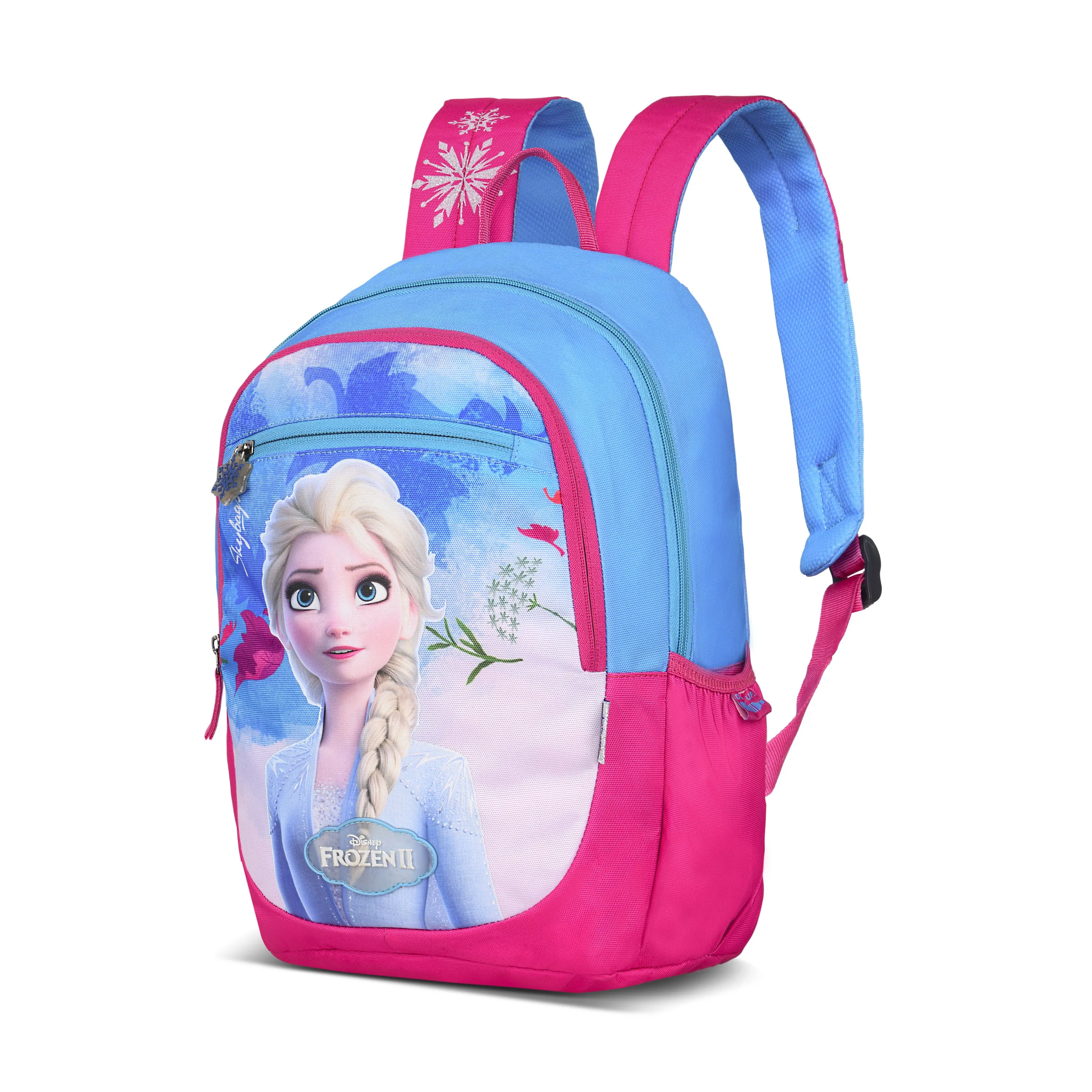 Skybags Elsa Champ  02 School Bp Blue And Pink