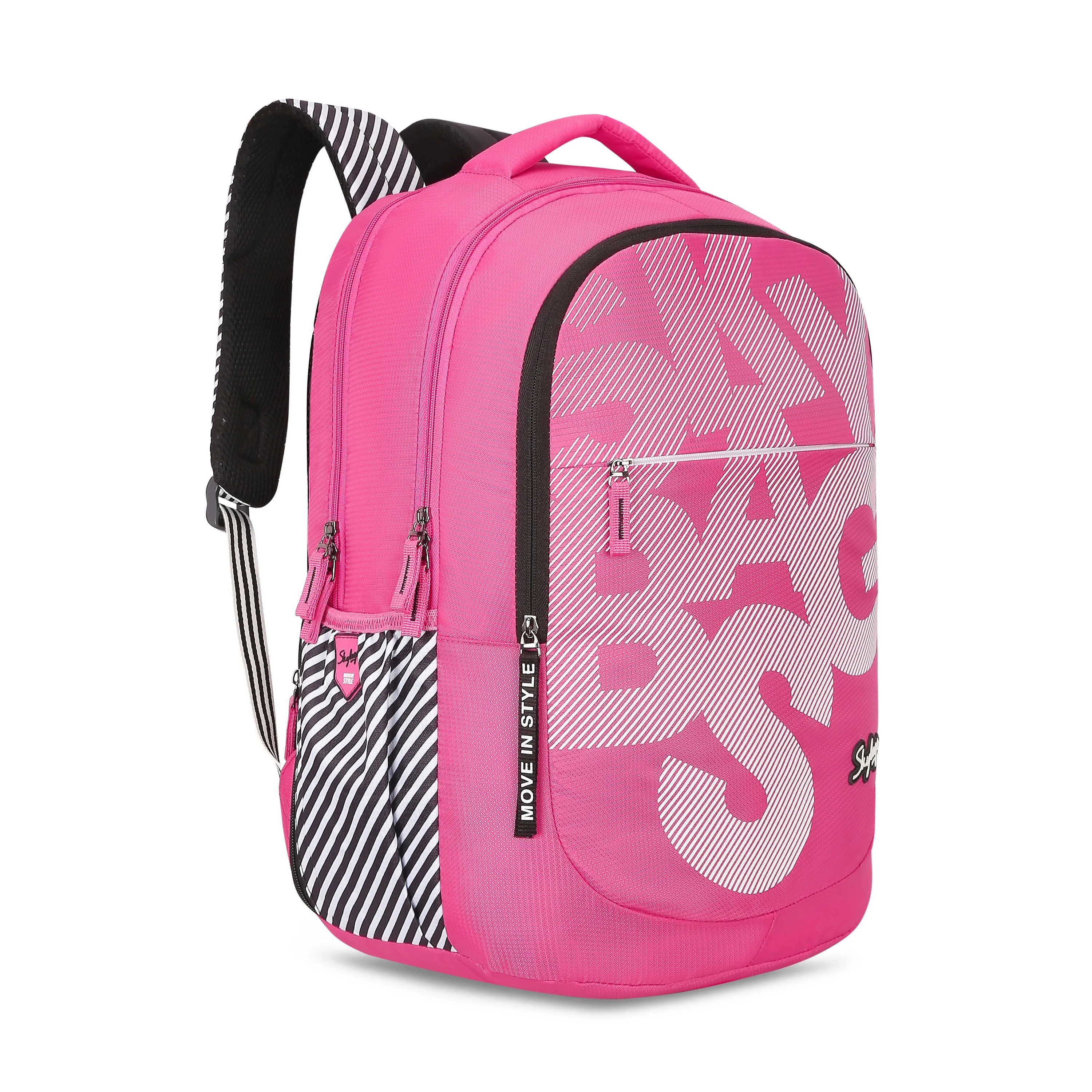 Skybags KLAN PLUS 02 SCHOOL BACKPACK PINK