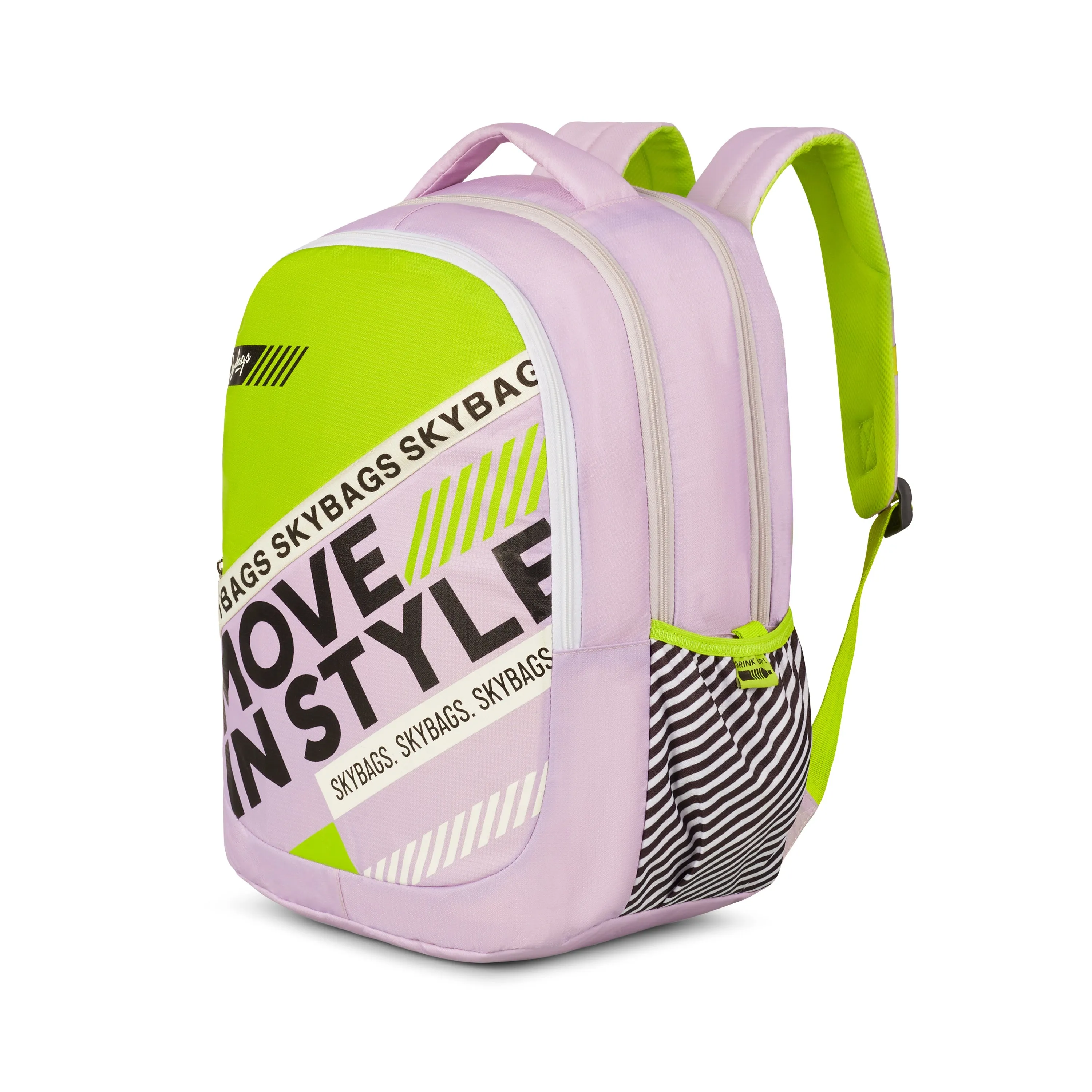 Skybags KLAN PLUS 05 SCHOOL BACKPACK SKYBLUE