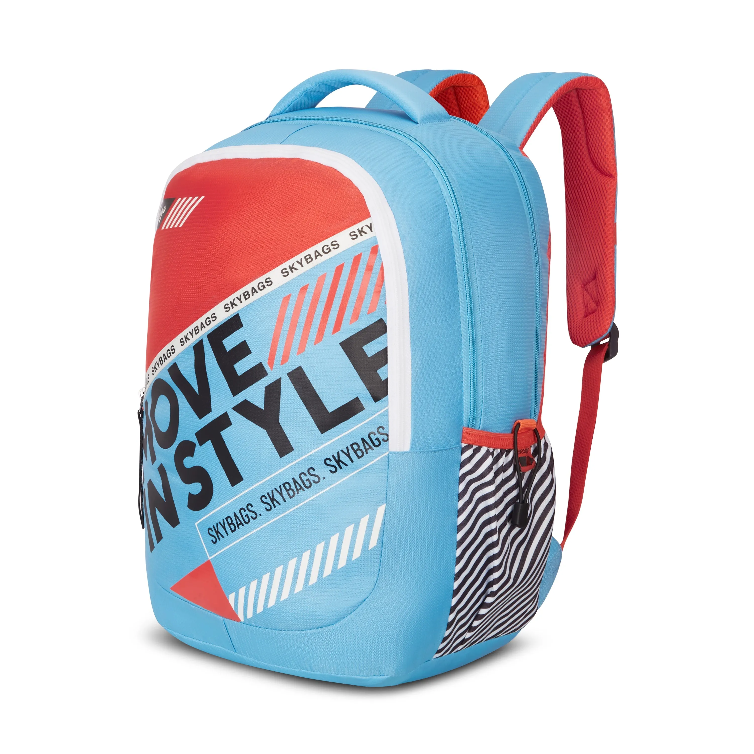 Skybags KLAN PLUS 05 SCHOOL BACKPACK SKYBLUE