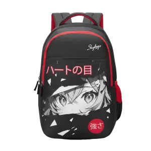 Skybags KYRO 03 SCBP PEEKABOO RED BLACK