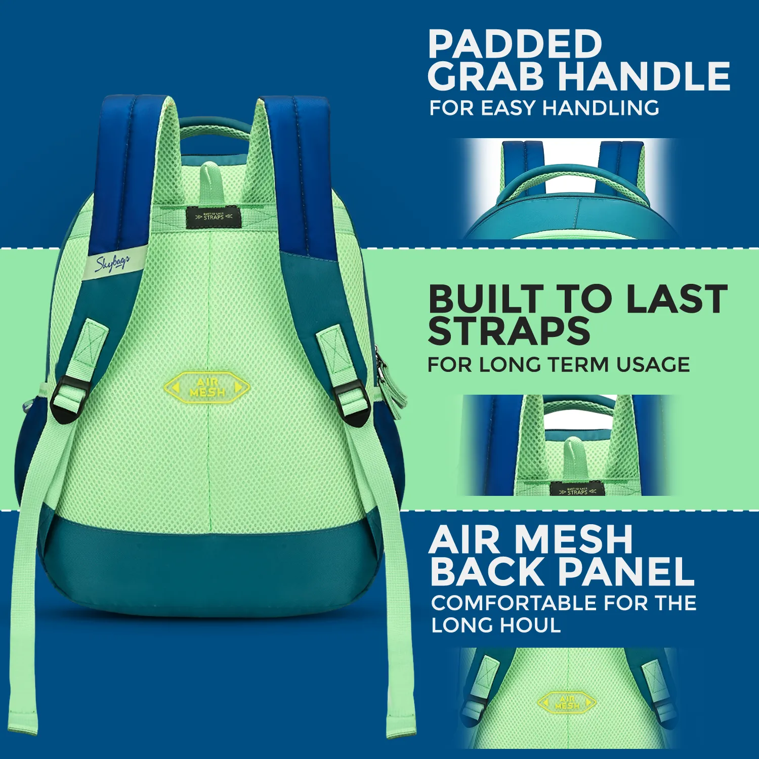 Skybags SNUGGLE 01  SCHOOL BACKPACK
