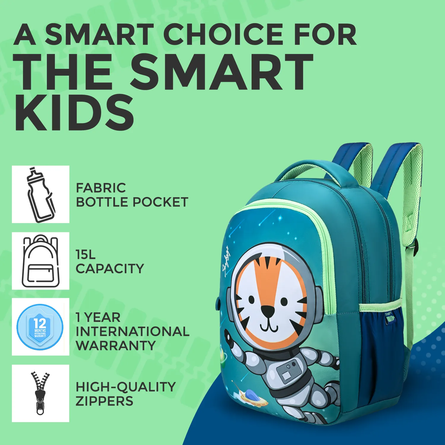Skybags SNUGGLE 01  SCHOOL BACKPACK