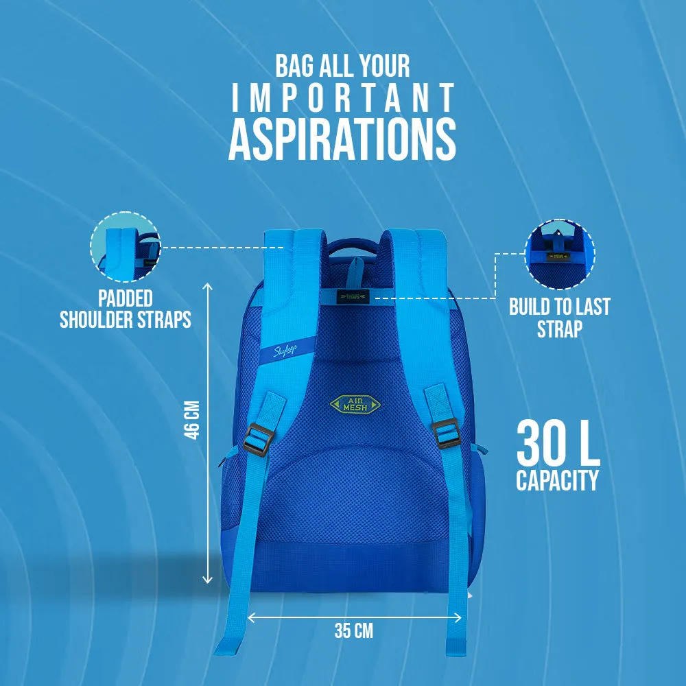 Skybags Squad 05  School Backpack Blue