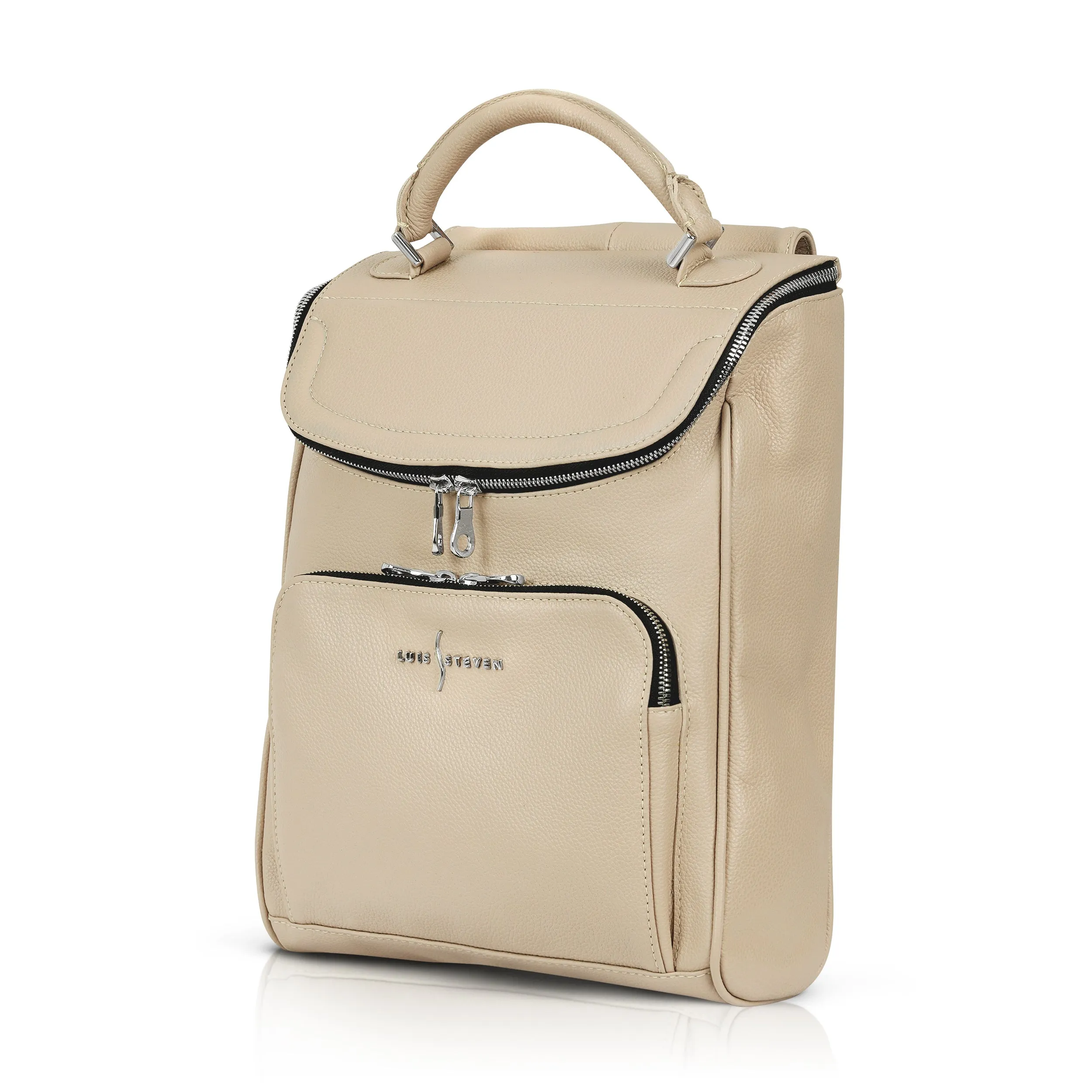 Small Laptop Pack -  Cream Pebble