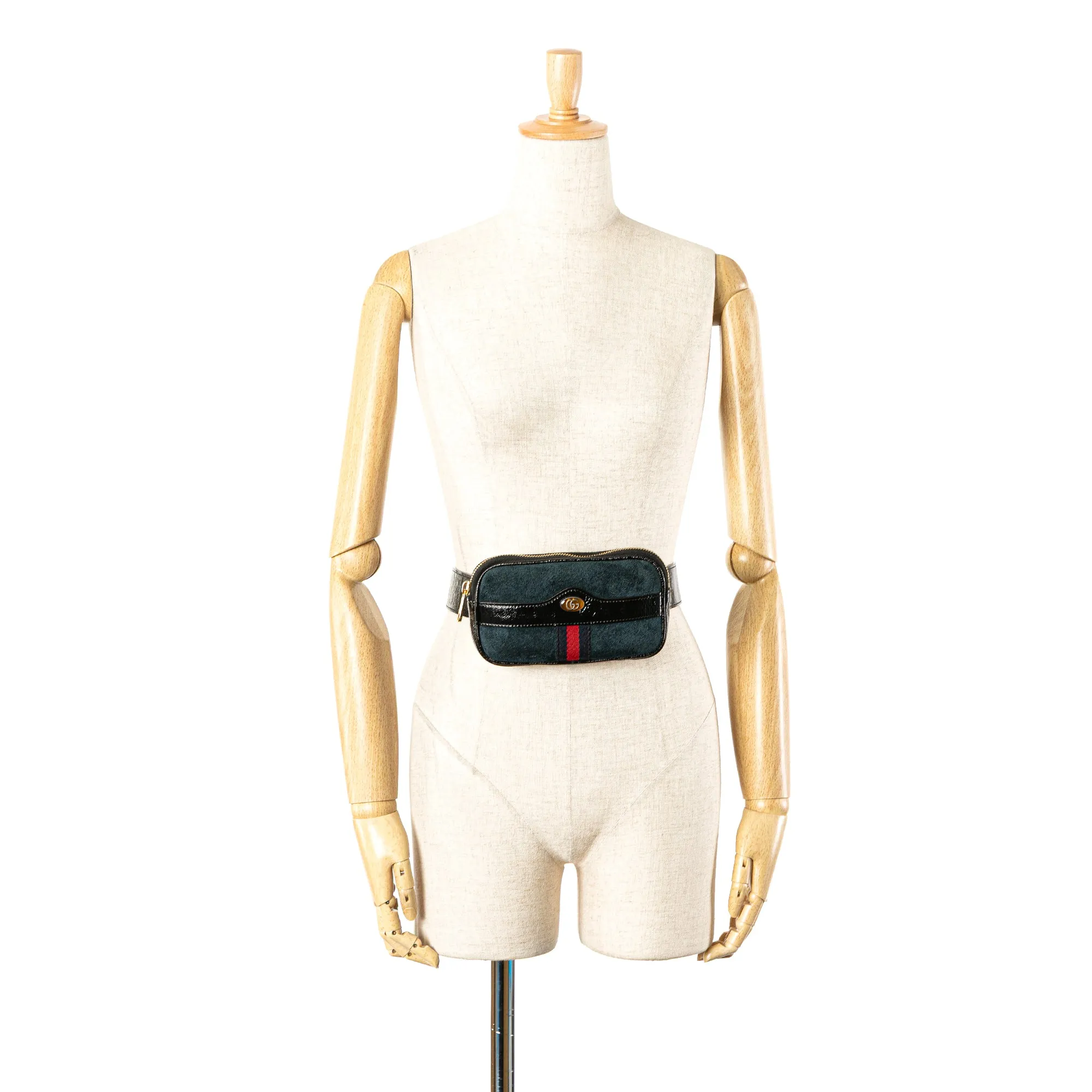 Small Suede Ophidia Belt Bag