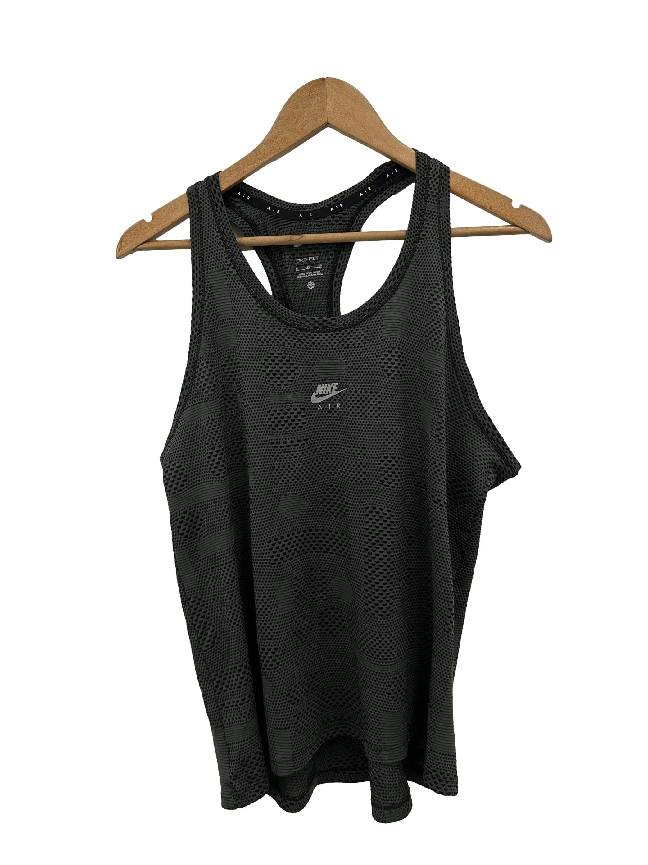 Snake Green Dot Mesh Tank