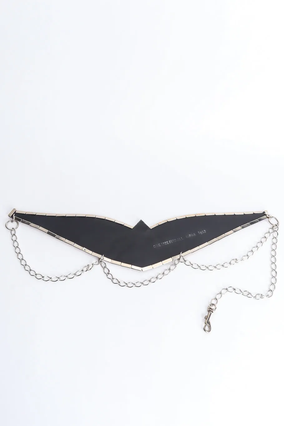 Snakeskin Wing Draped Chain Waist Belt