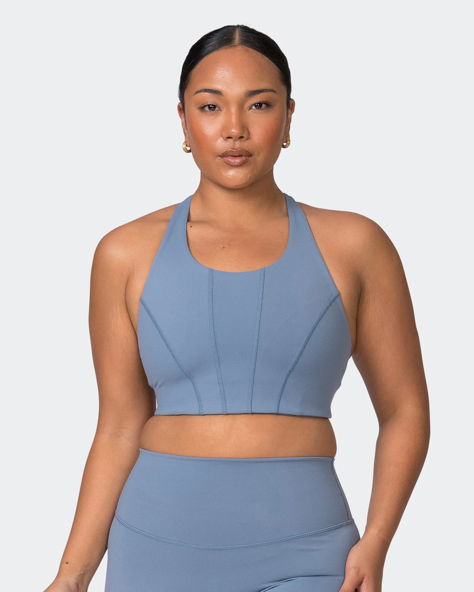Snatched Bra - Stone Blue