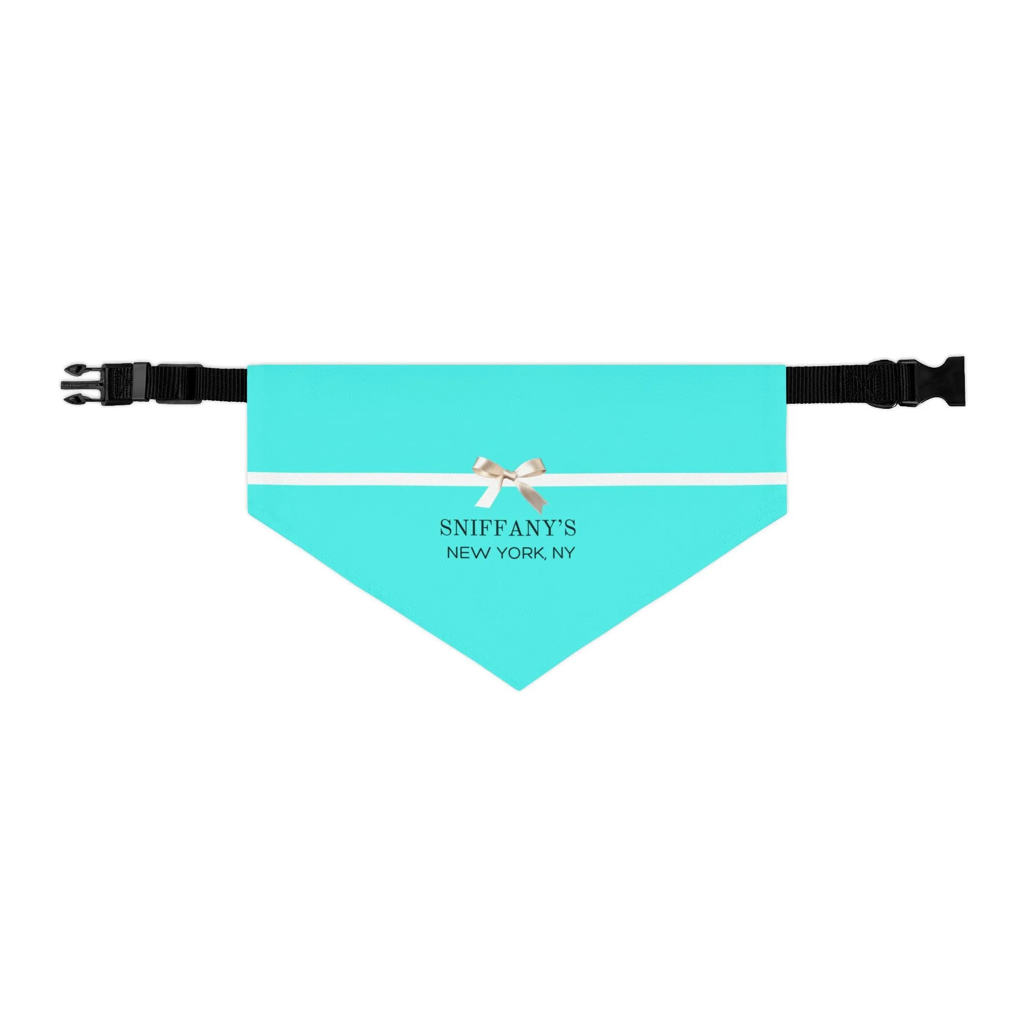 Sniffany's Faux-Designer Pet Bandana Collar