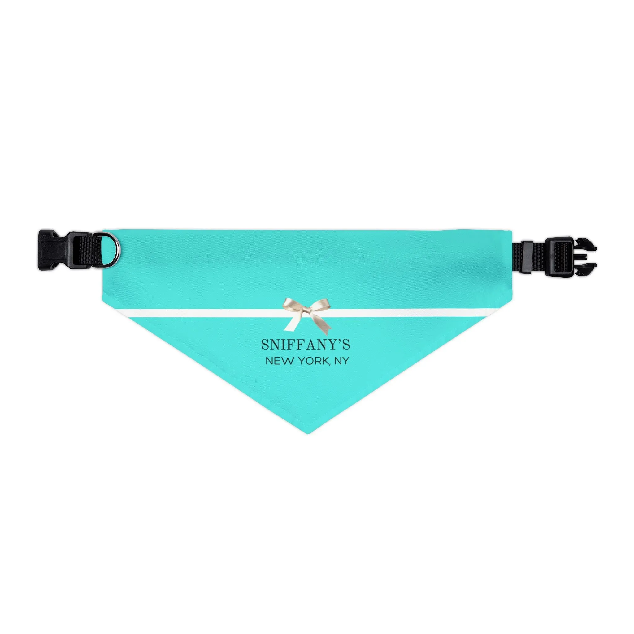 Sniffany's Faux-Designer Pet Bandana Collar