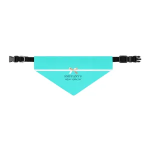 Sniffany's Faux-Designer Pet Bandana Collar