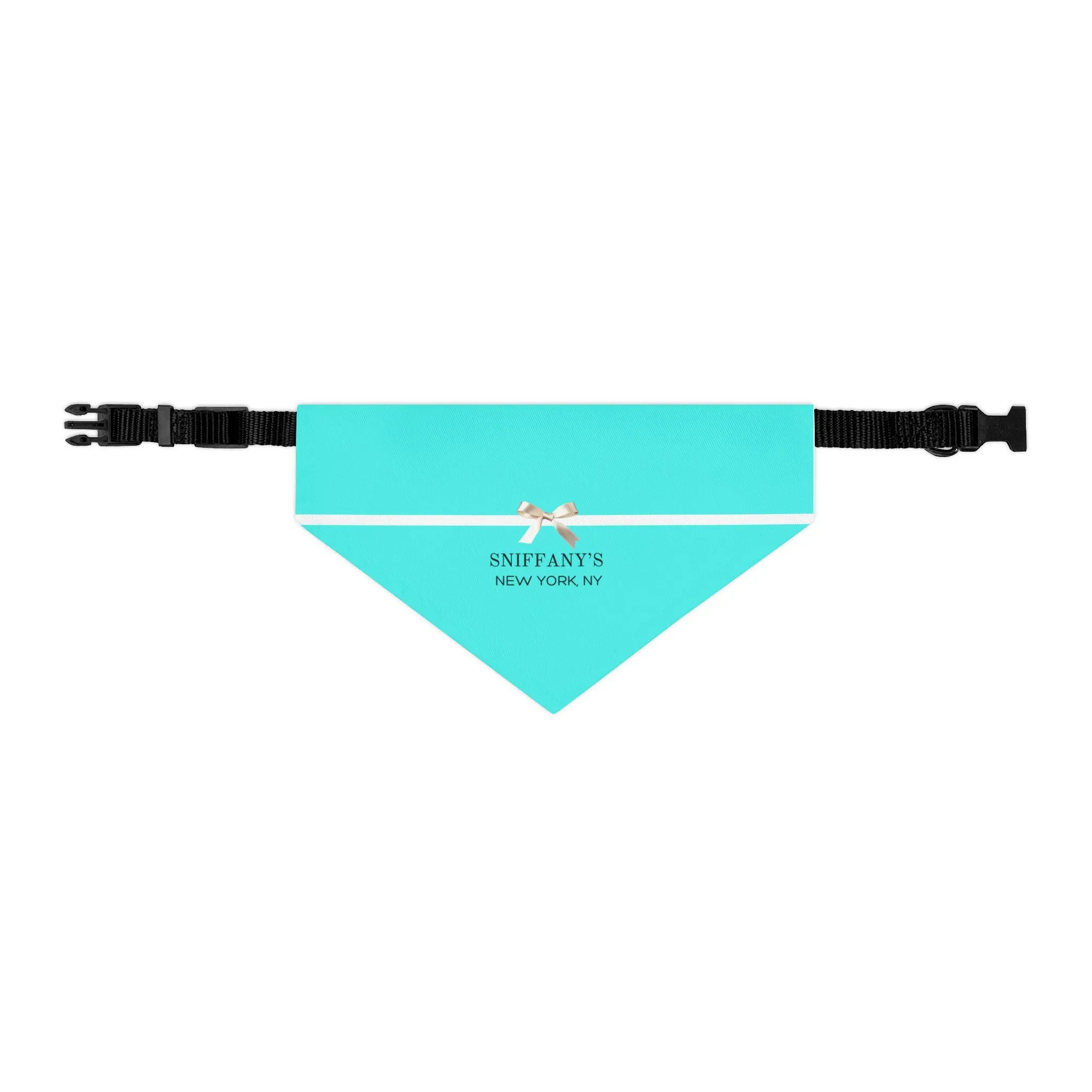 Sniffany's Faux-Designer Pet Bandana Collar