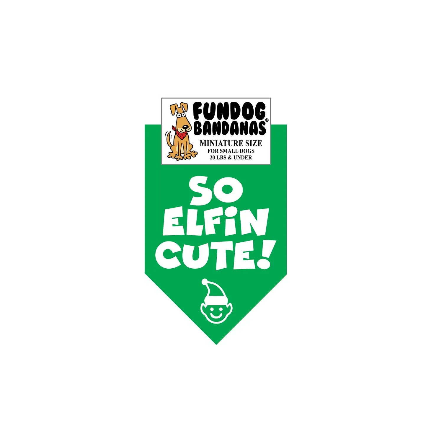So Elfin Cute Bandana- Made in USA