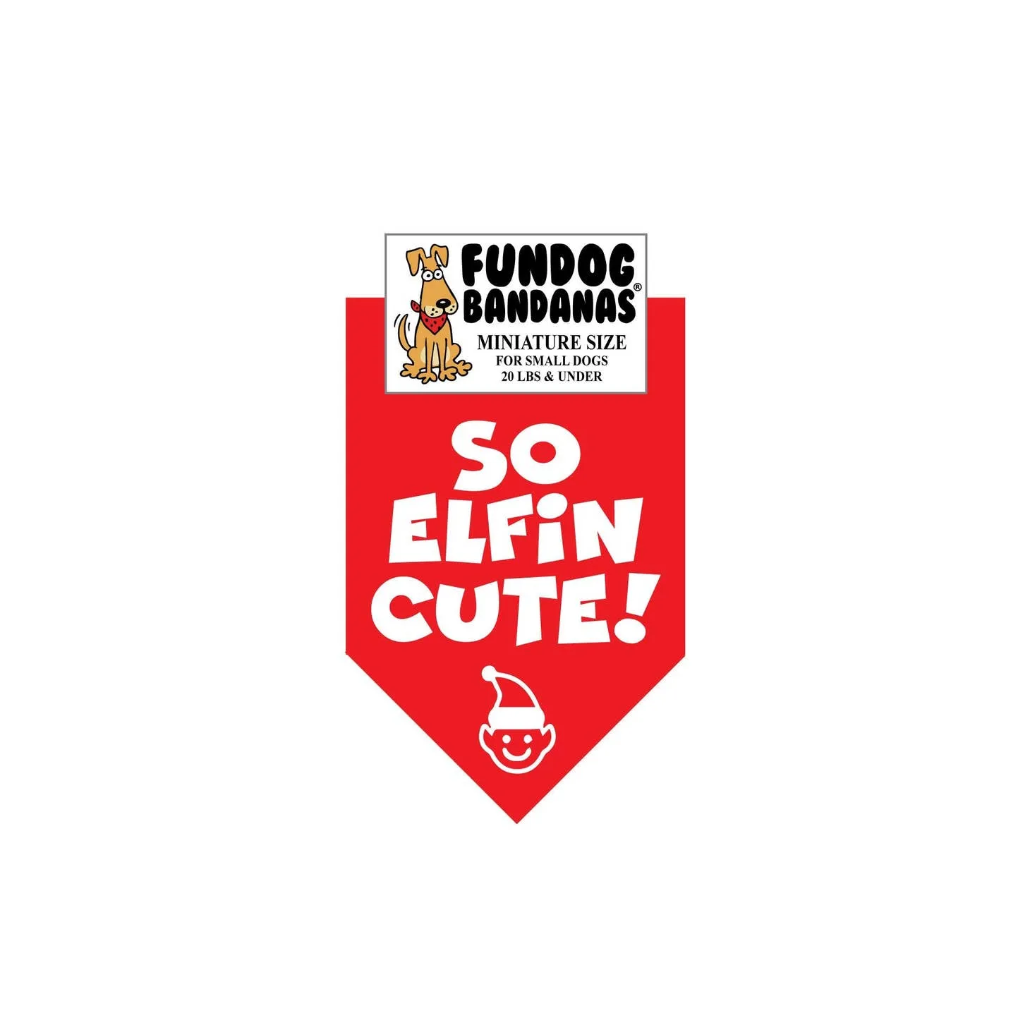 So Elfin Cute Bandana- Made in USA