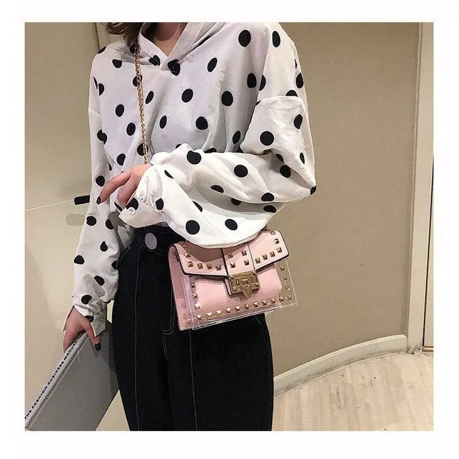 So Riveting Handbag in Pink