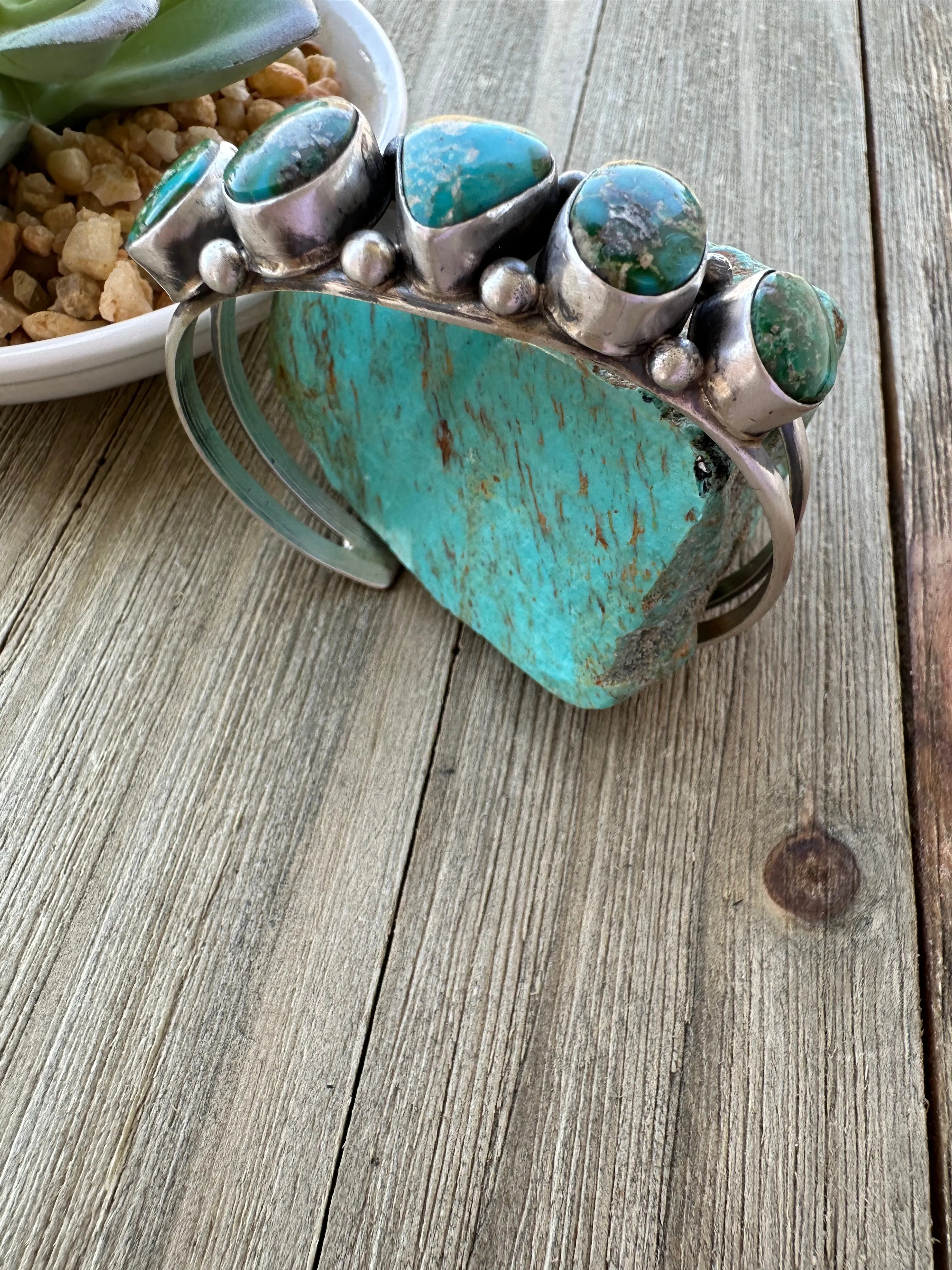 Sonoran Gold 5 Stone Cuff