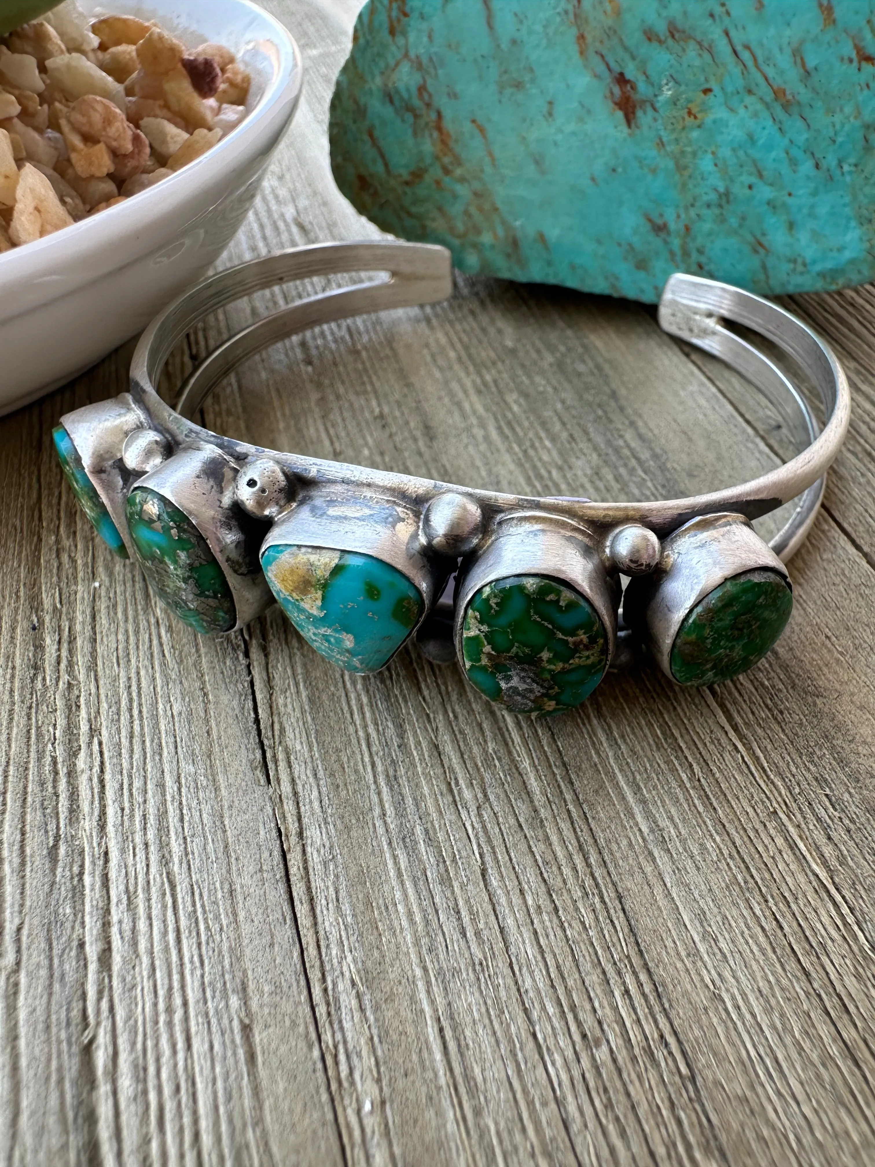 Sonoran Gold 5 Stone Cuff