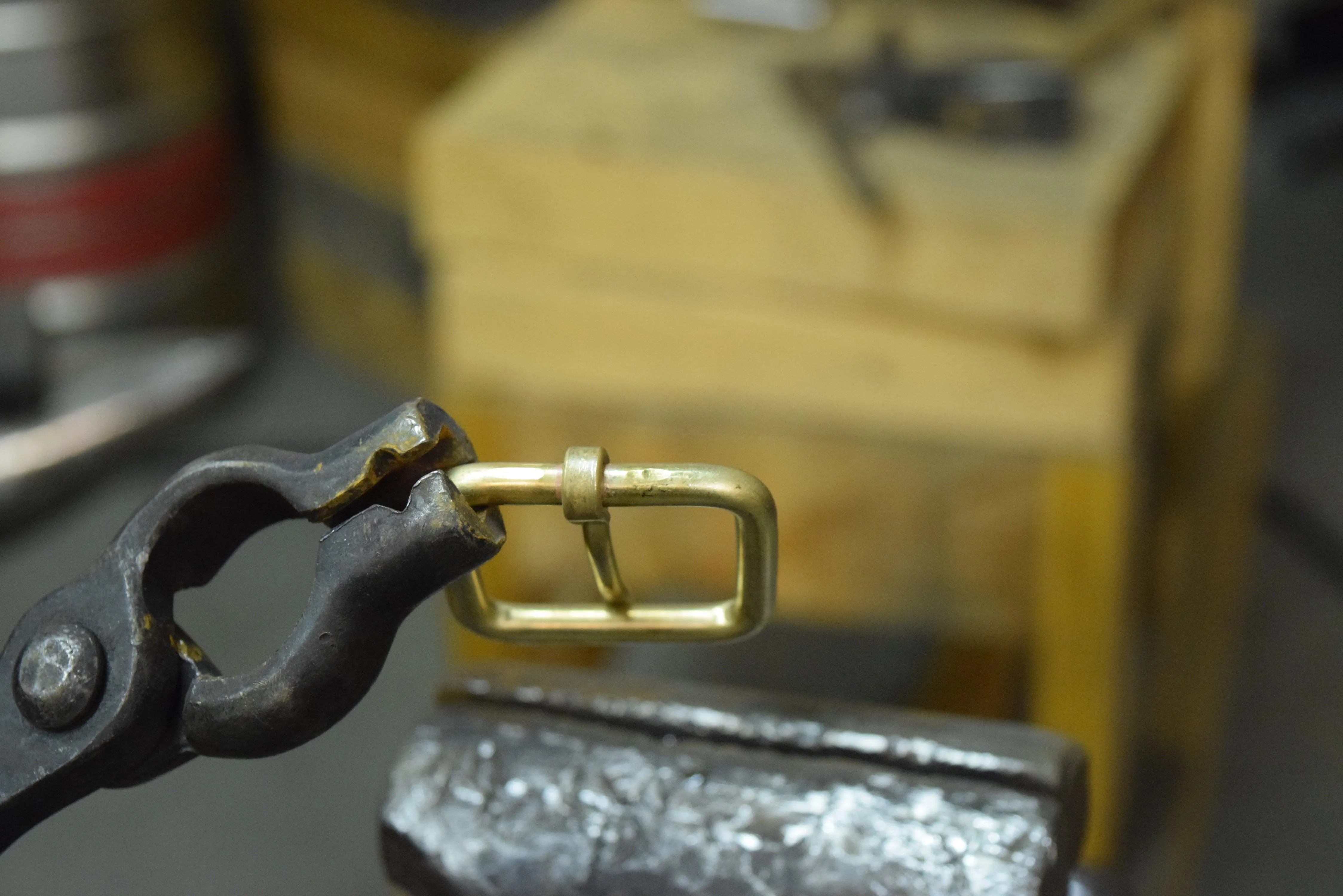 Square Rustic Bronze Buckle Belts