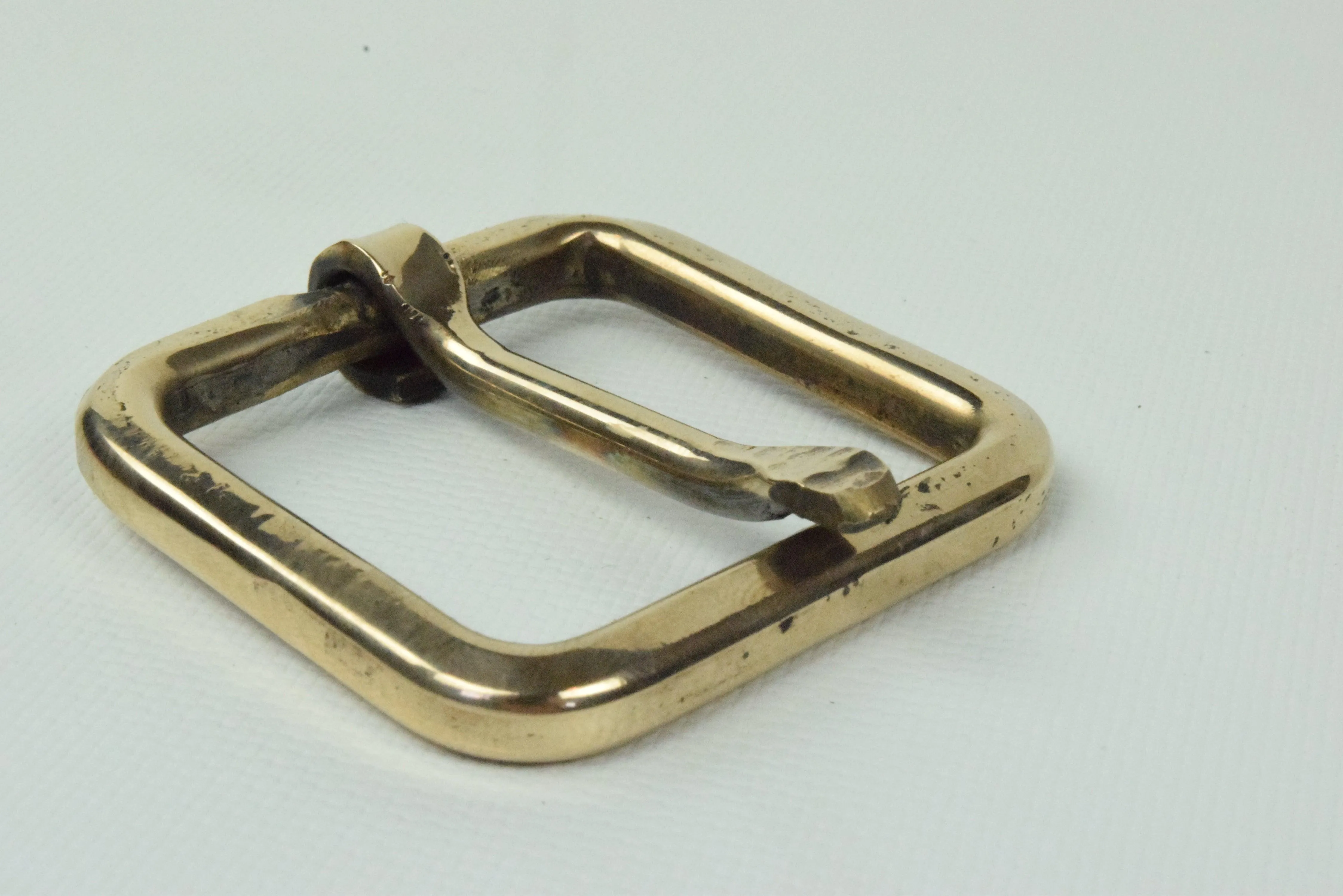 Square Rustic Bronze Buckle Belts