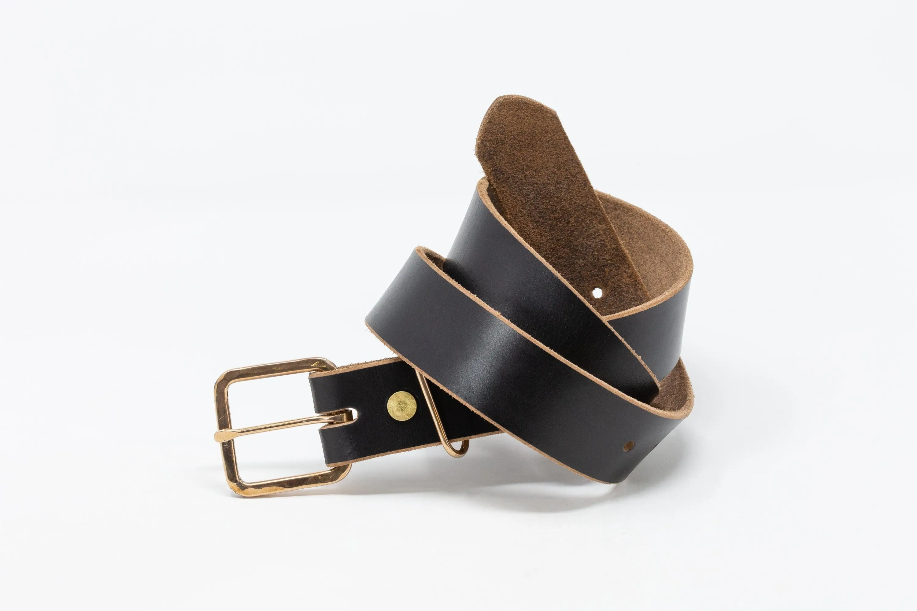 Square Rustic Bronze Buckle Belts