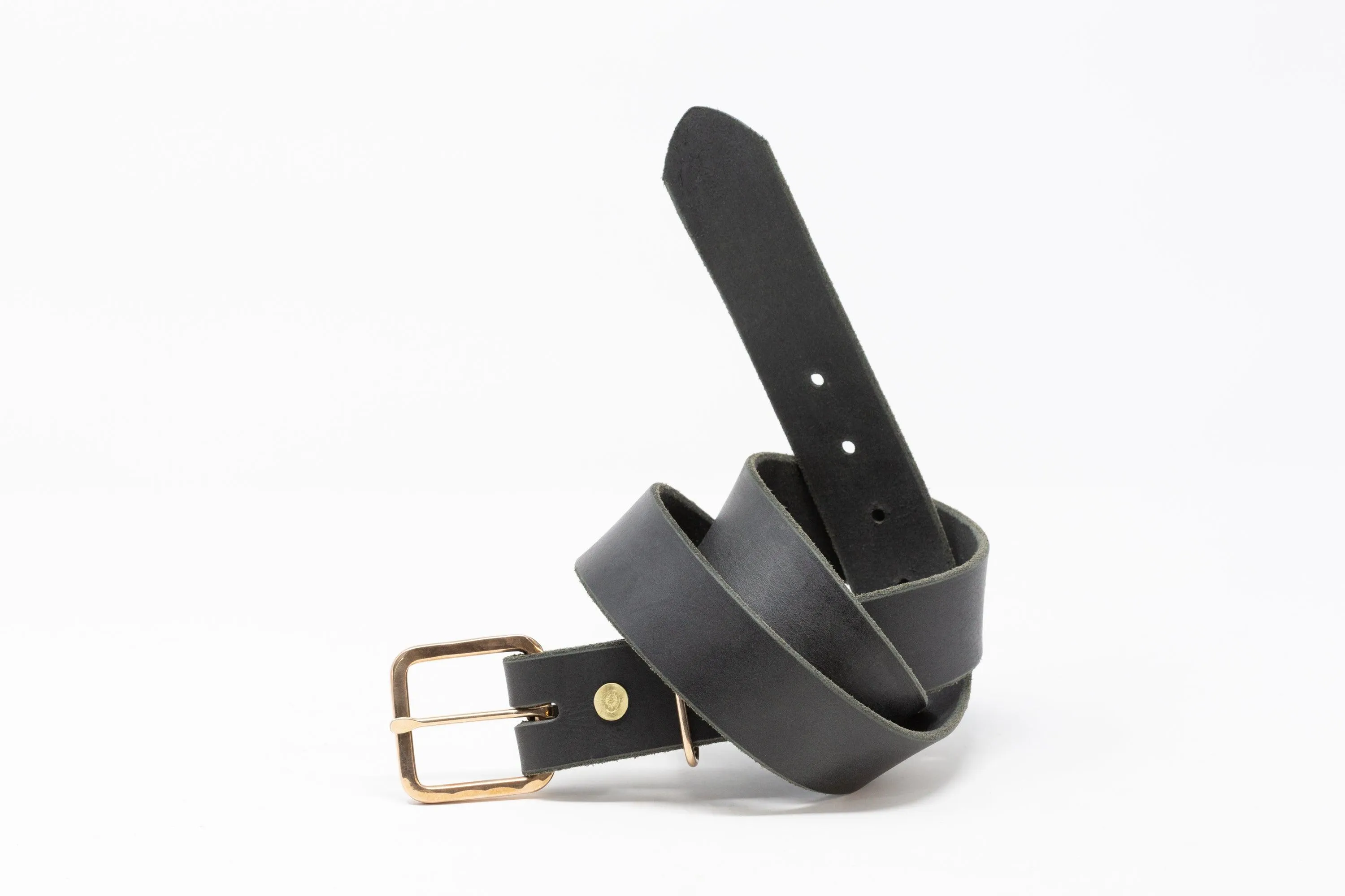 Square Rustic Bronze Buckle Belts