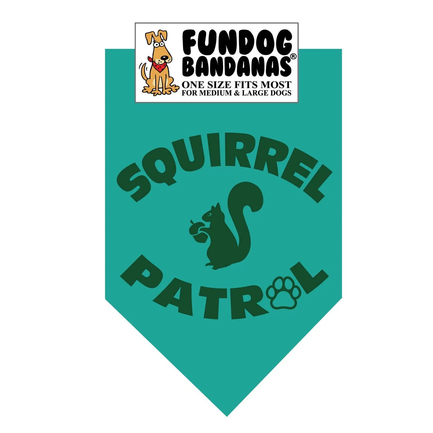 Squirrel Patrol Bandana-Made in USA