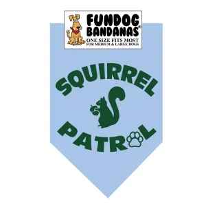 Squirrel Patrol Bandana-Made in USA