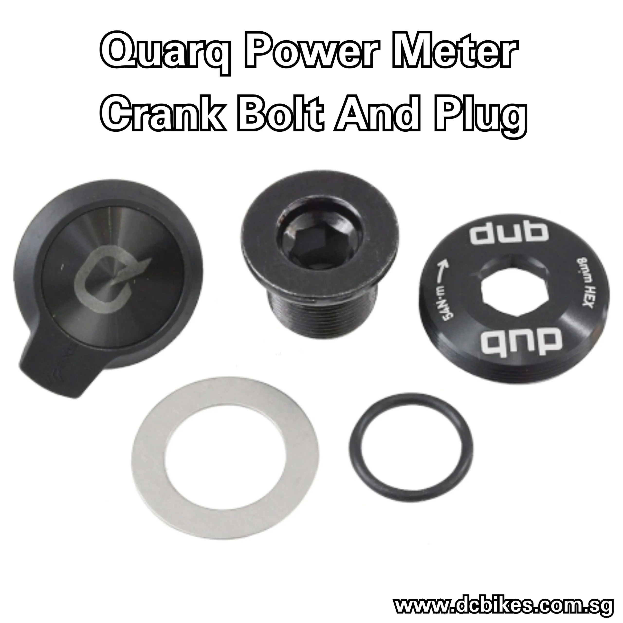 Sram DUB Eagle M18| M30 Black | Gold | Lunar Crank Arm Bolt & Extractor