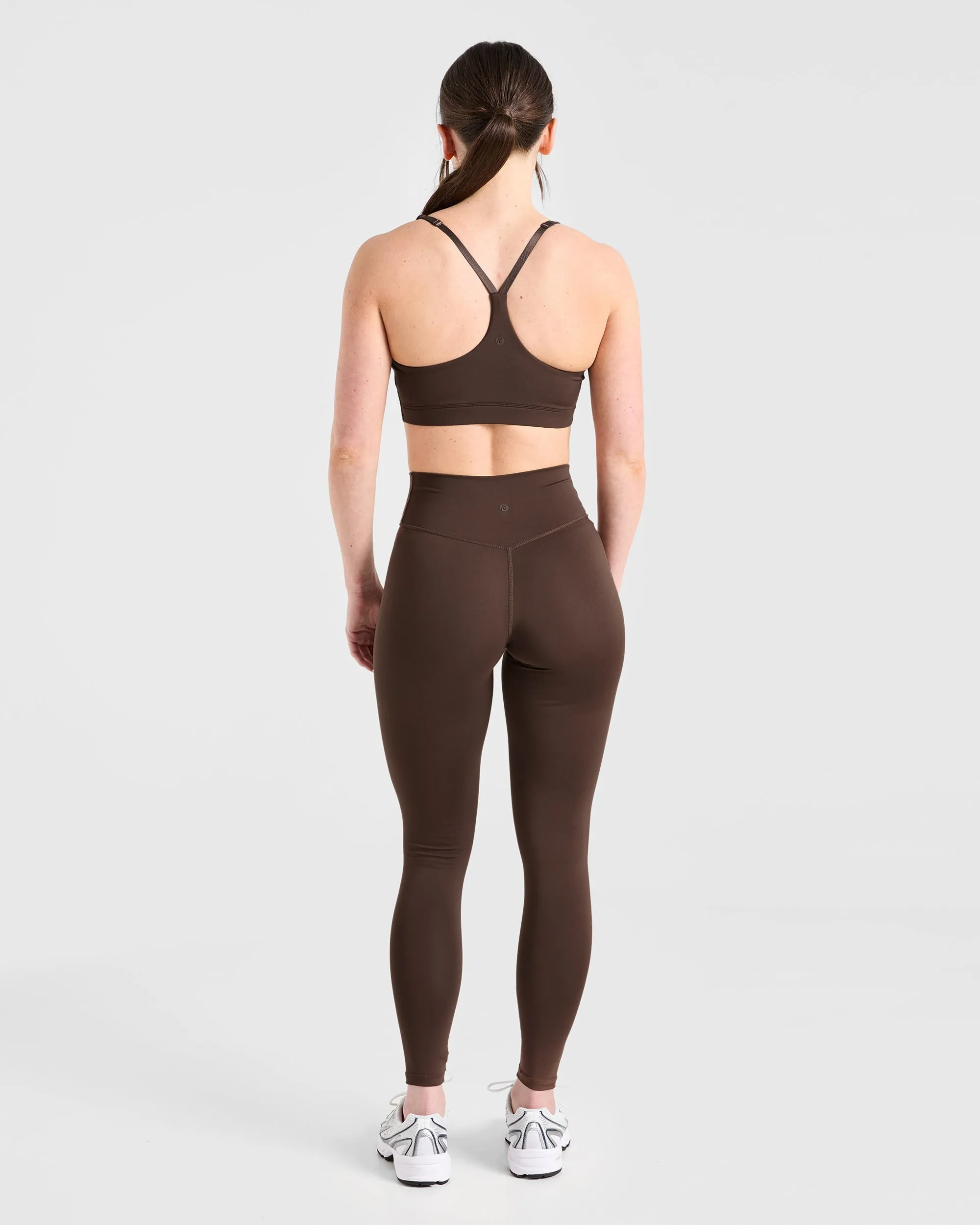Staple Sports Bra - Brown