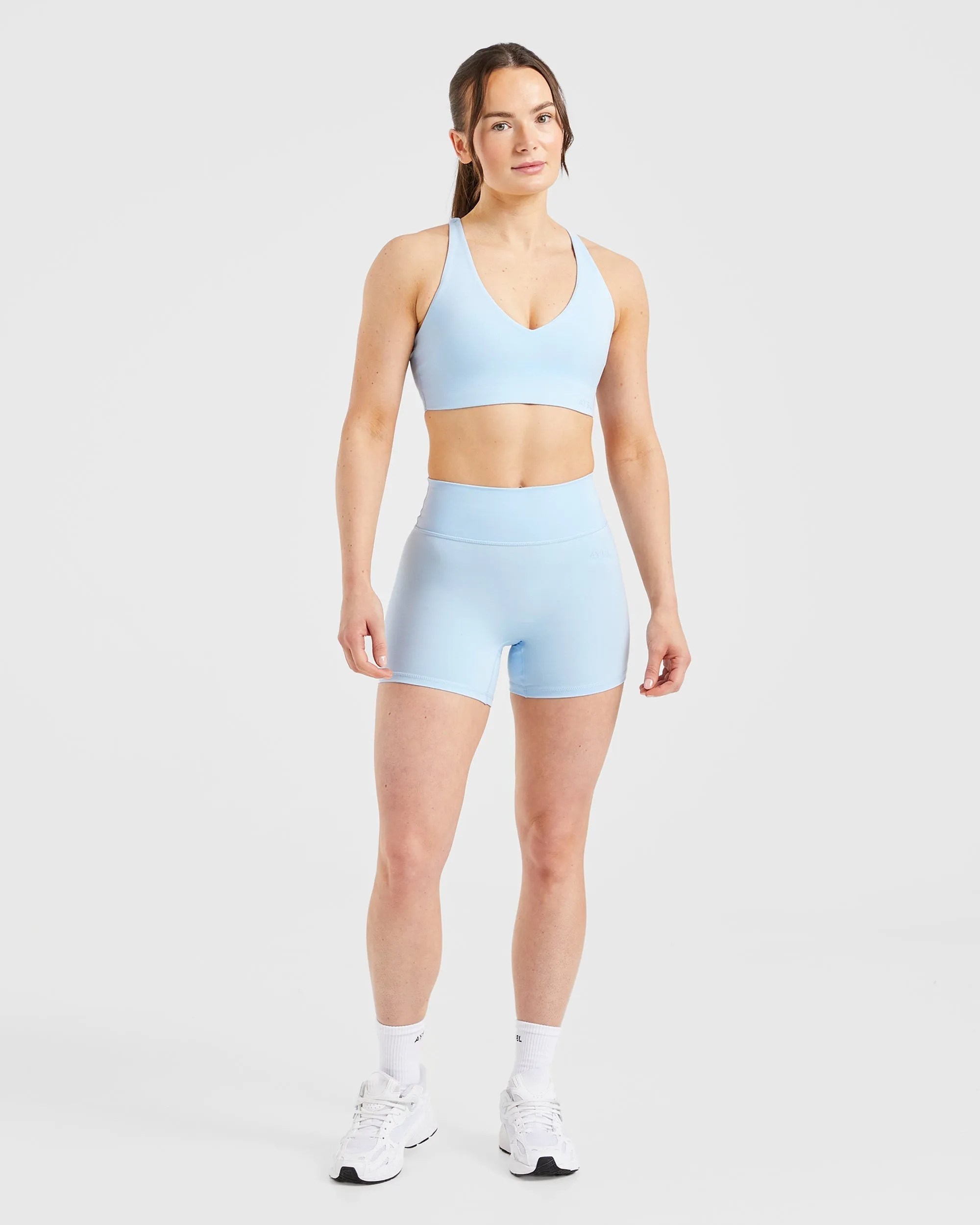Staple Sports Bra - Pastel Blue