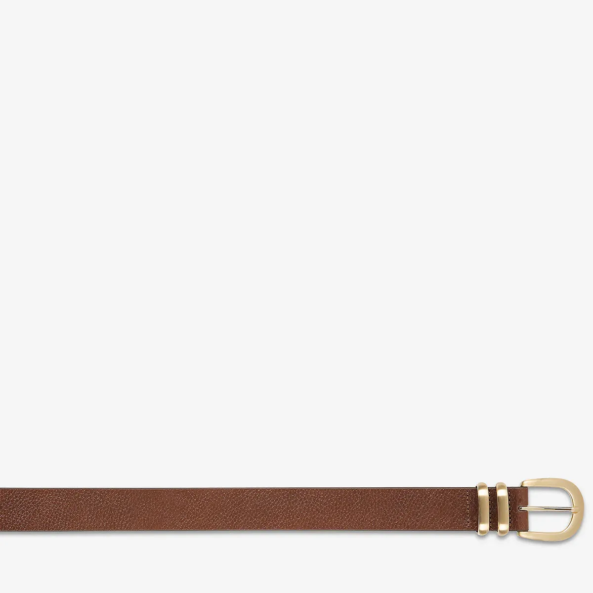 Status Anxiety II LET IT BE Belt - tan/gold