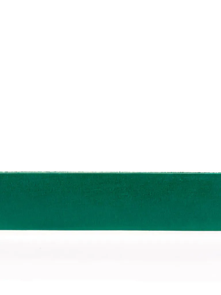 Stellar Leather Belt Rectangle