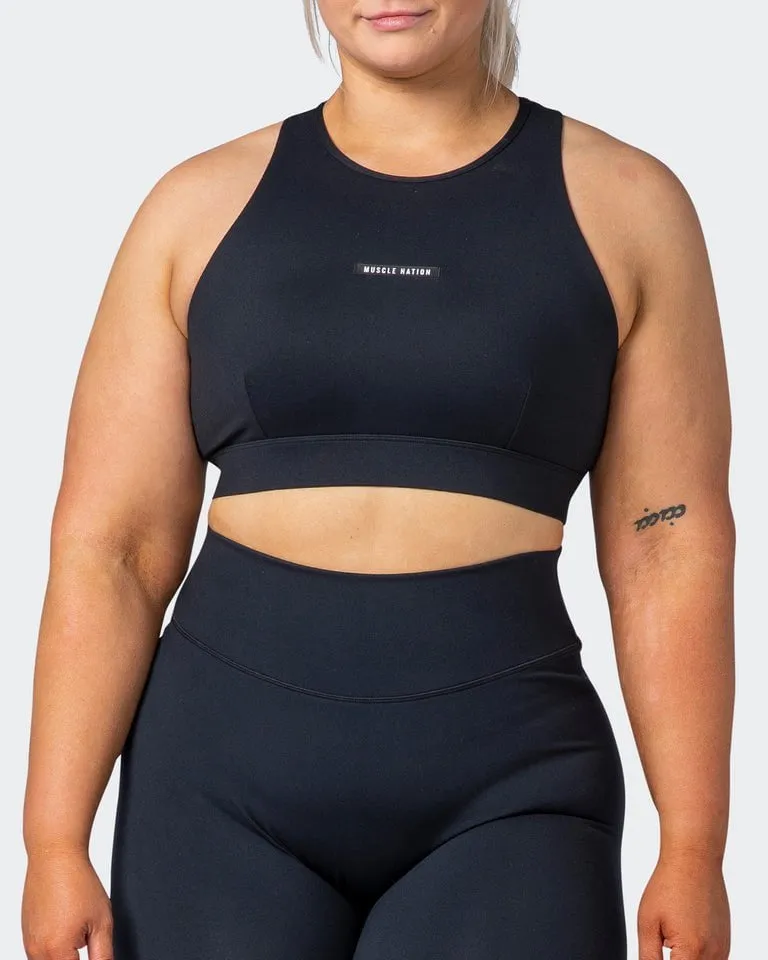 Step Up Bra Black