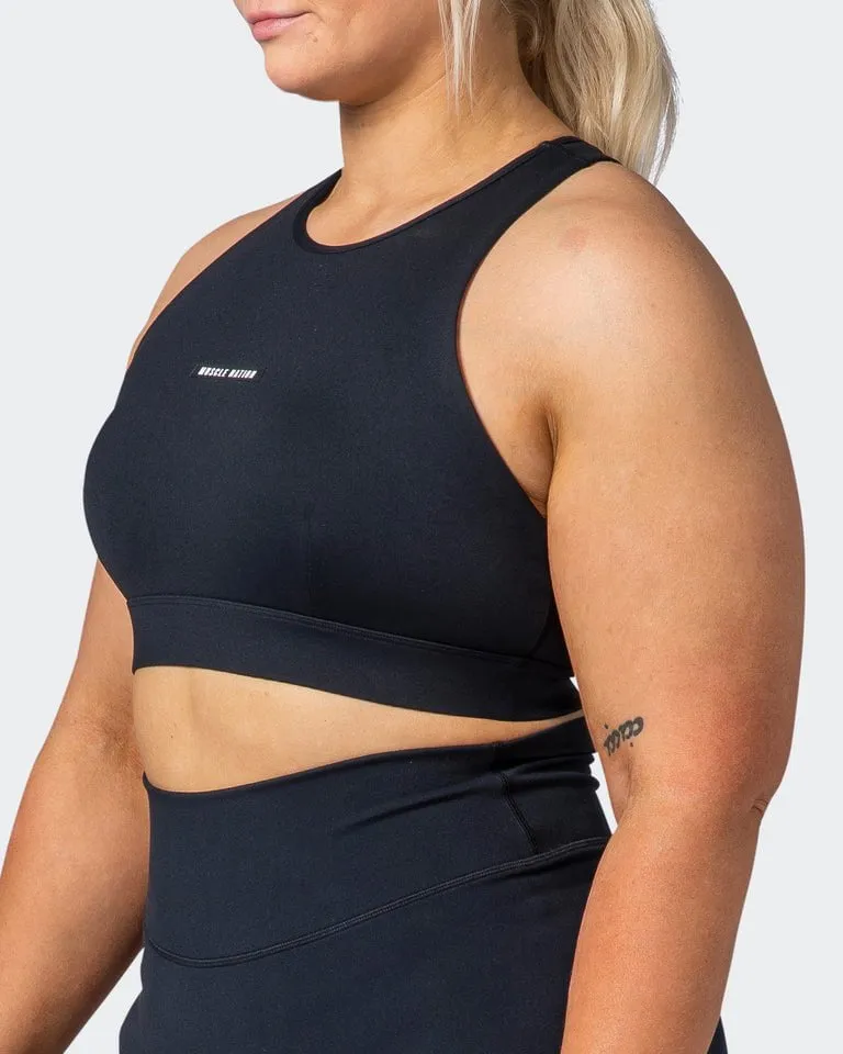 Step Up Bra Black