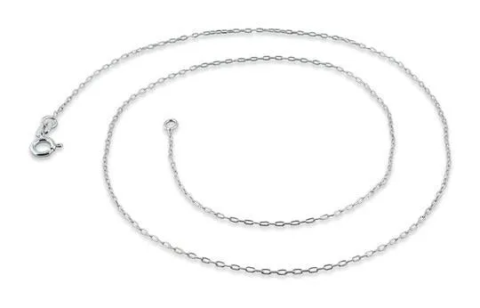 Sterling Silver Forz D/C Chain Necklace - 0.80mm