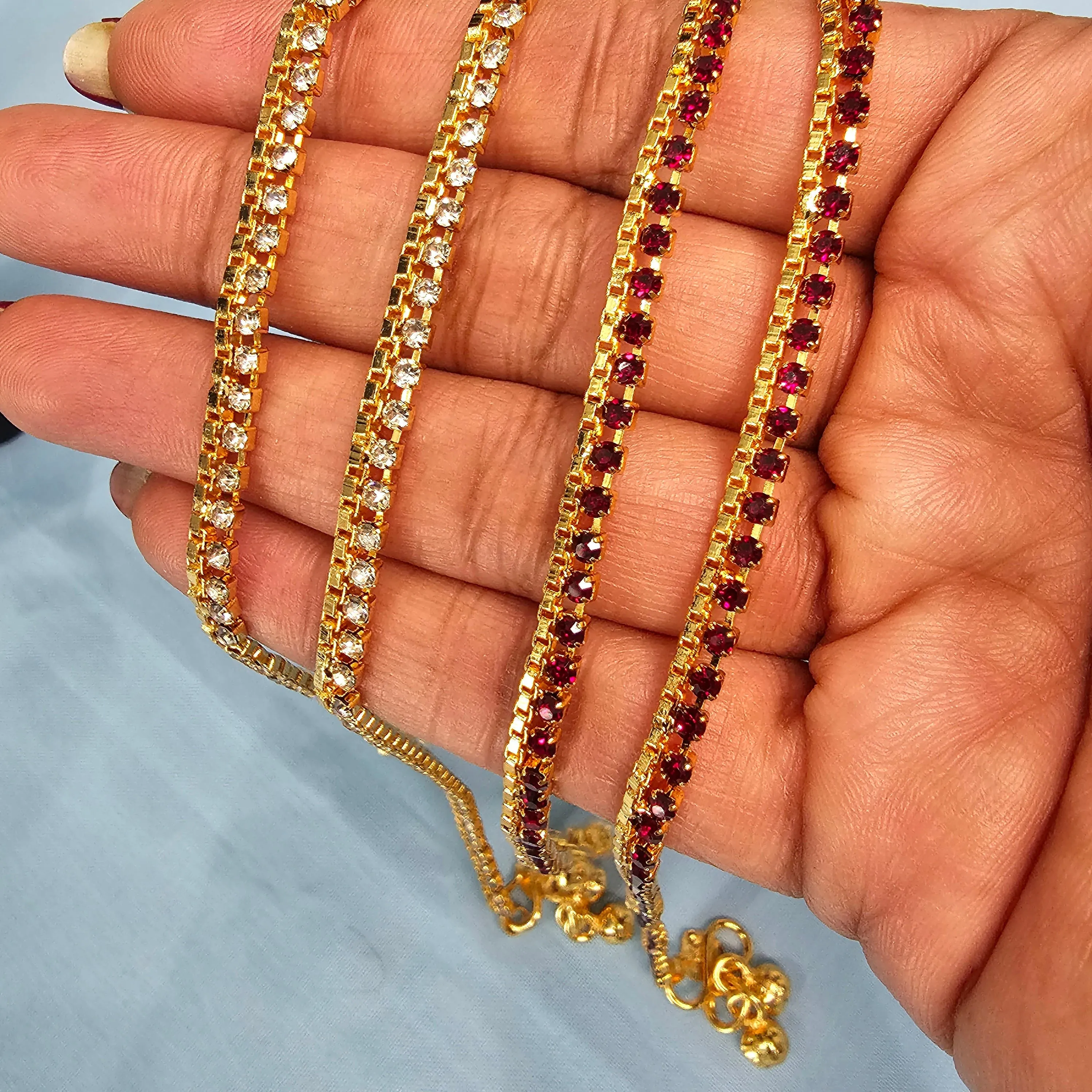 Stone Anklets