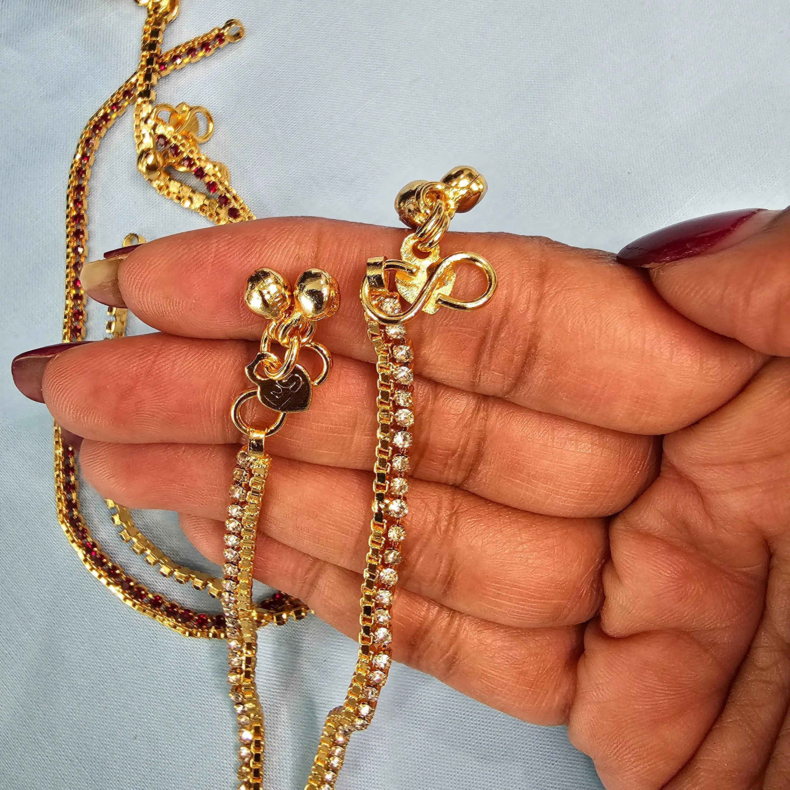 Stone Anklets