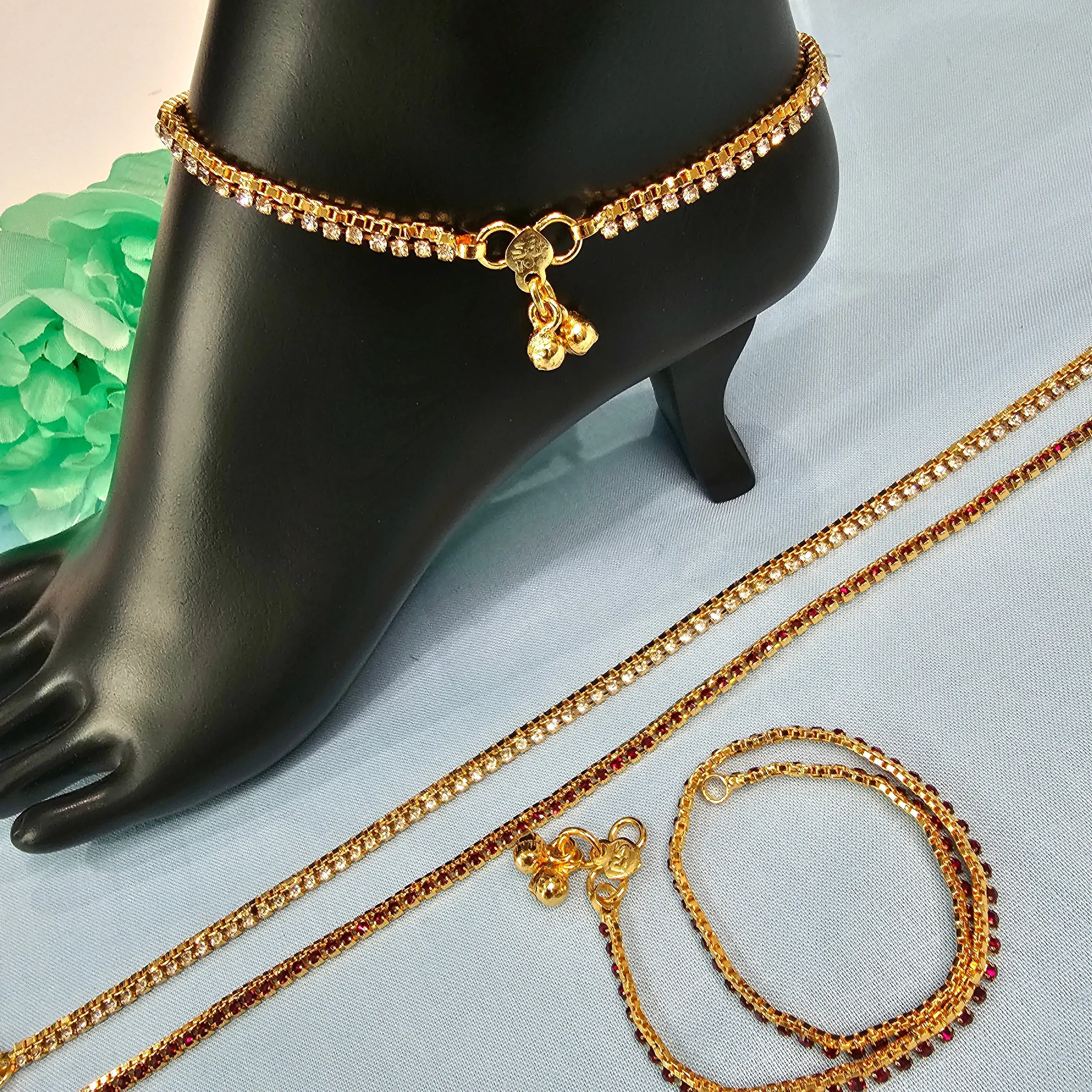 Stone Anklets